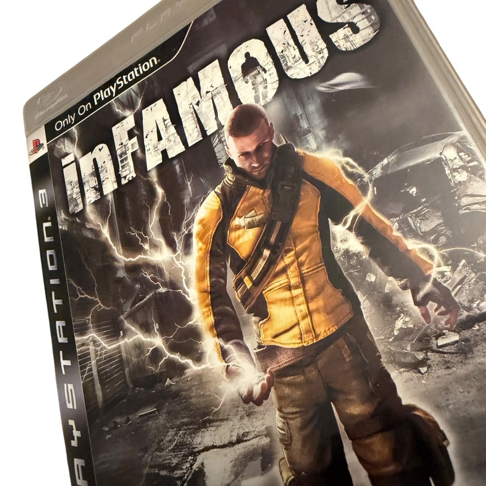 Sony inFAMOUS PlayStation 3 PS3 Action Adventure Game Complete CIB Tested